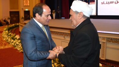 323261 الشيخ حسن خلف شيخ مجاهدى سيناء