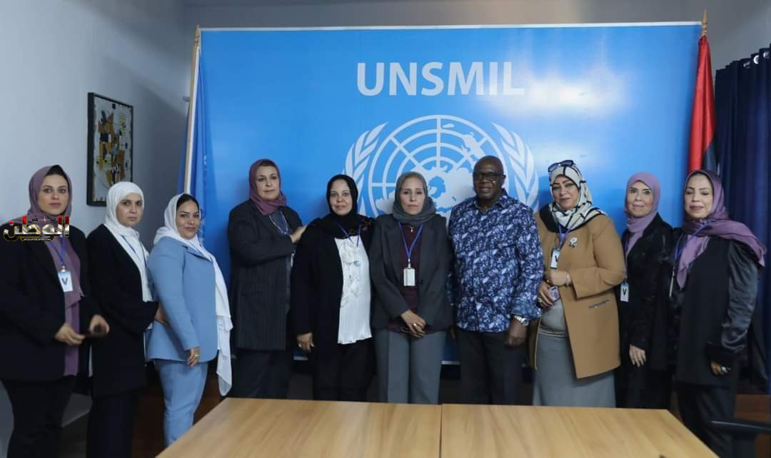 بعثة الأمم المتحدة بليبيا تتسلم رسميا مطالب المجلس القومى للمرأه الليبيه 1 FB IMG 1687775070070