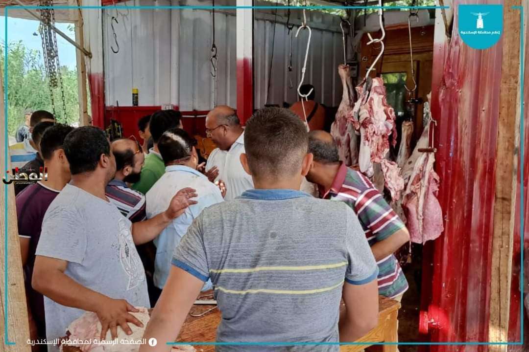 حملات مكبرة على مخالفات الشوارد والذبح خلال أيام العيد الثلاث بالإسكندرية تسفر عن تحصيل مليون جنيه غرامات 1 FB IMG 1688142965238