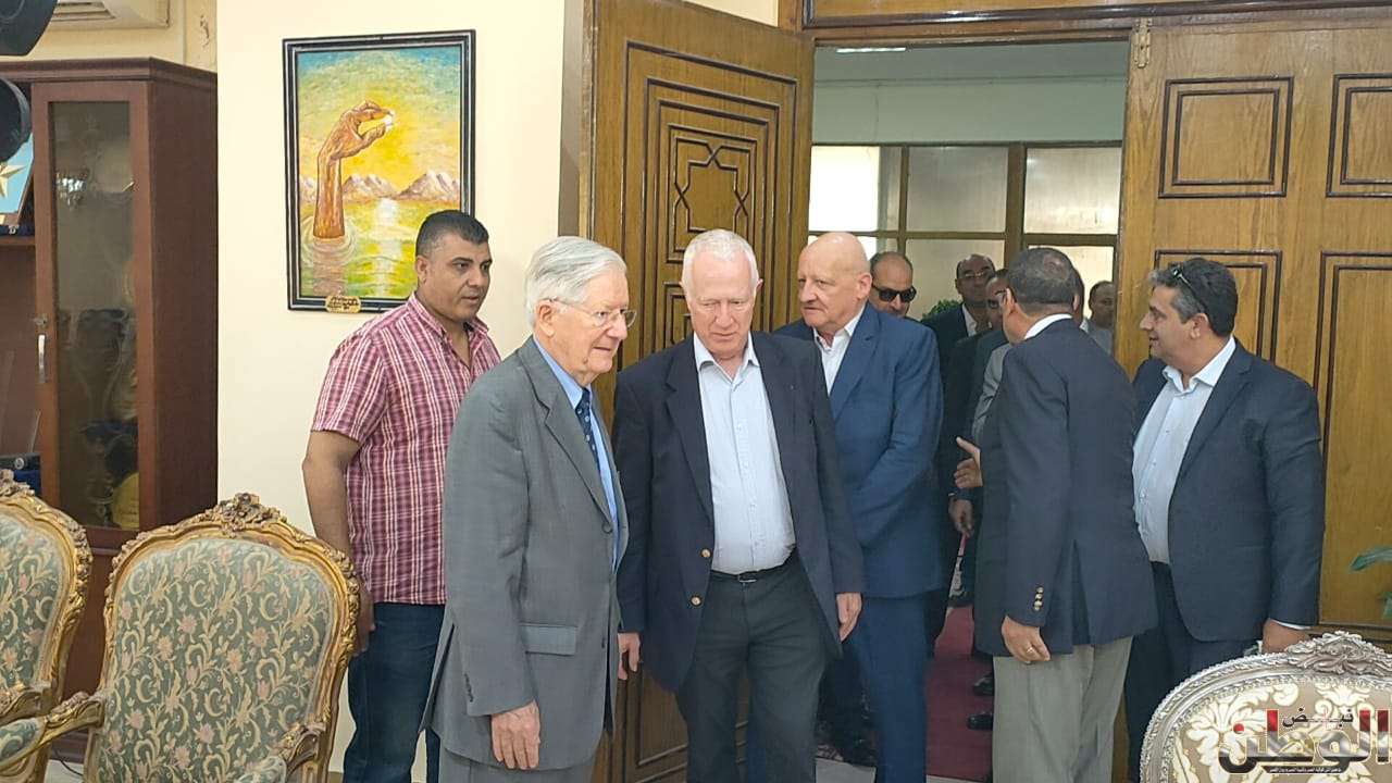 محافظ شمال سيناء يستقبل وفد فرنسي بمدينة العريش 6 WhatsApp Image 2023 09 17 at 11.47.241