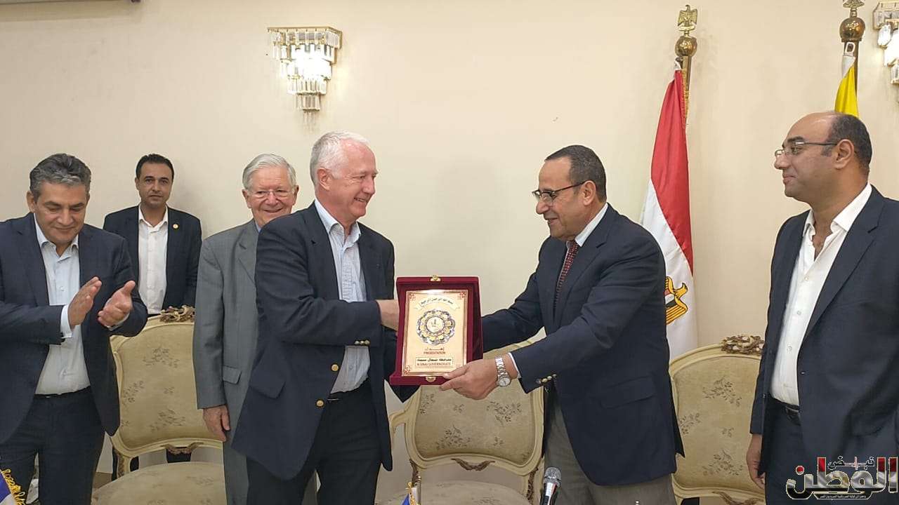 محافظ شمال سيناء يستقبل وفد فرنسي بمدينة العريش 1 WhatsApp Image 2023 09 17 at 11.47.26
