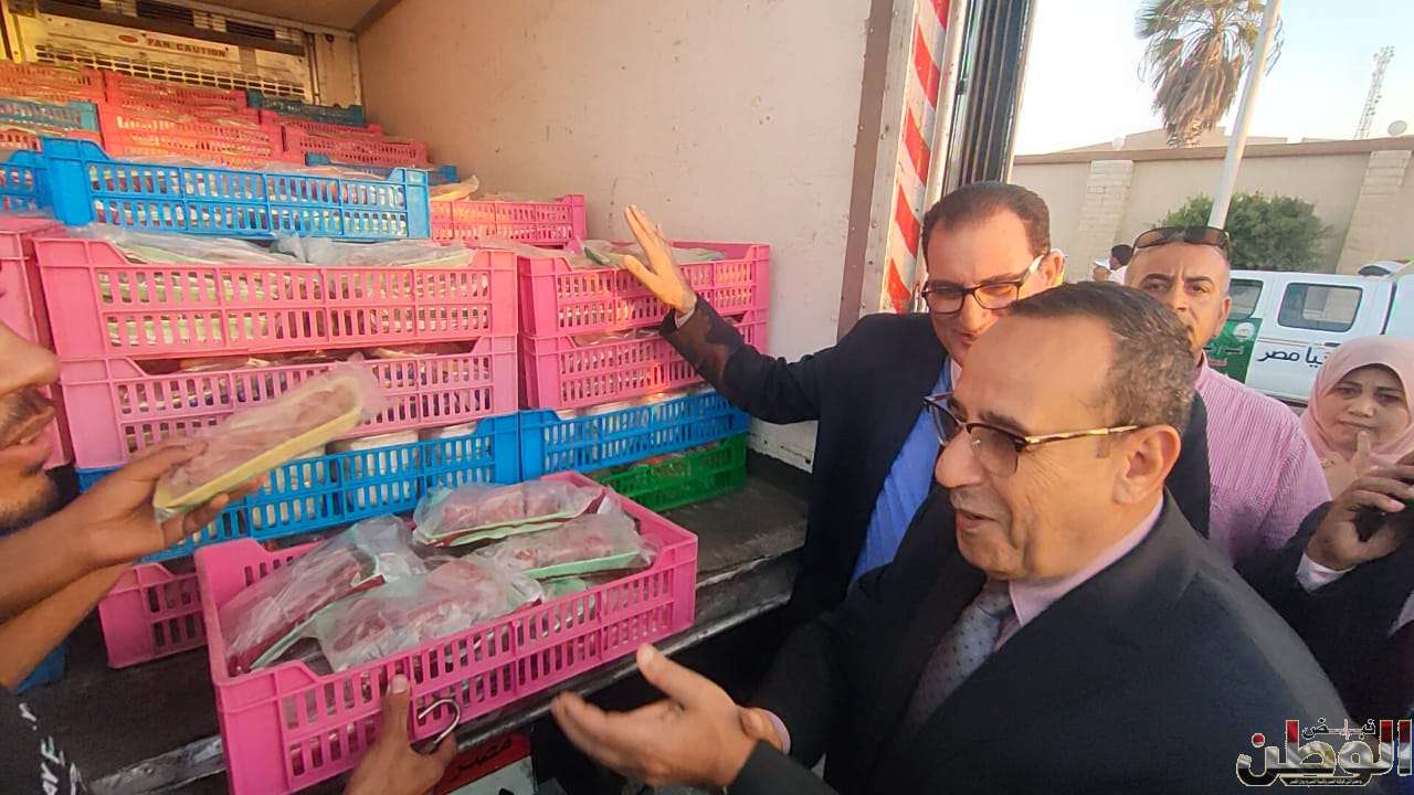 شوشة يستقبل قافلة غذائية مقدمة من وزارة الزراعة لأبناء سيناء 1 WhatsApp Image 2023 09 26 at 18.55.23