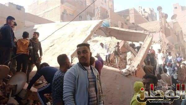 انهيار عقار في بني سويف الحماية المدنية تستخرج جثتين من أسفل الأنقاض 1 cc1f8558 d2d4 43e9 9074 375a27048842