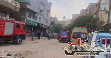 السيطرة على حريق شب داخل مصنع أقشمة فى النزهة 1 FB IMG 1704388998880