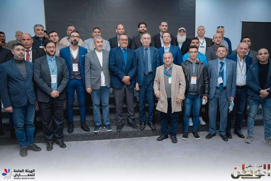 لقاء خاص بالشركات المصرية مع قيادات الحكومة الليبية علي هامش معرض ليبيا الدولي 1 IMG 2414