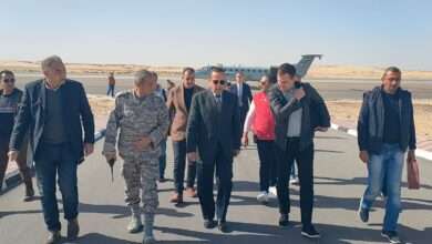 محافظ شمال سيناء يستقبل وكيل الأمين العام للأمم المتحدة بالعريش