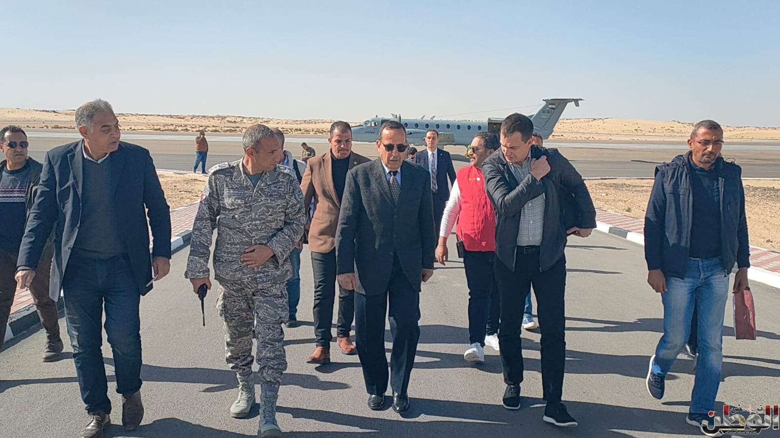 محافظ شمال سيناء يستقبل وكيل الأمين العام للأمم المتحدة بالعريش