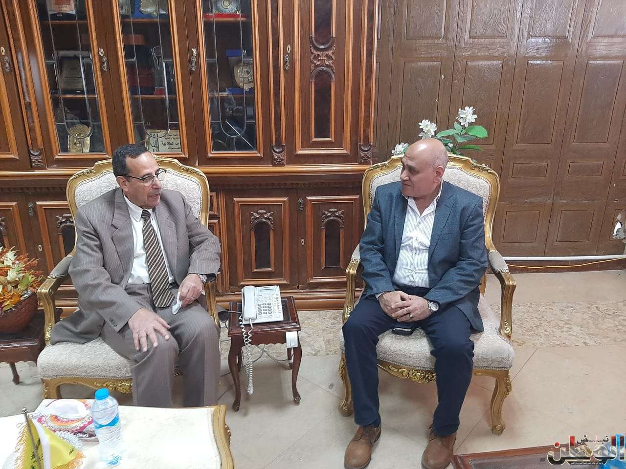 محافظ شمال سيناء يلتقي رئيس جهاز تعمير سيناء