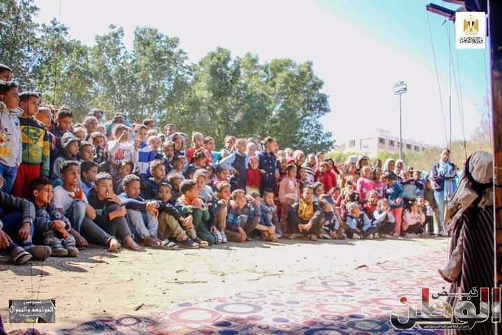 ضمن فاعليات المواجهه والتجوال.. تفاعل أطفال الترامسة مع عرض "اكتوبر الذهبي" 1 FB IMG 1707585847752