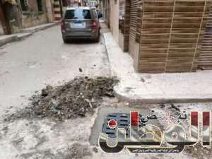 الانتهاء من تركيب اغطية صفايات الامطار الجديدة بالشوارع التى تم رصفها بنطقة المستعمرة بدسوق 7 FB IMG 1708765814500