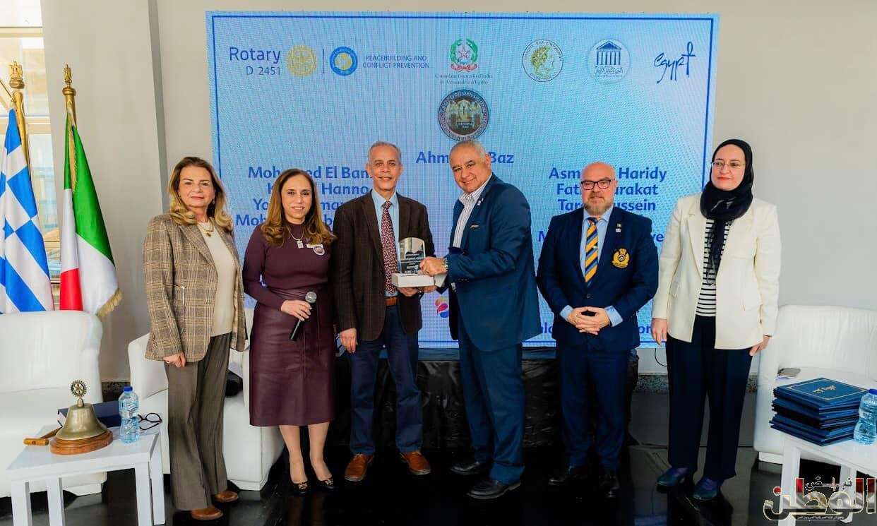 لجنة السلام بروتاري مصر تنظم احتفال المتاحف من أجل السلام بالمتحف اليوناني الروماني بالاسكندرية 1 IMG 3301