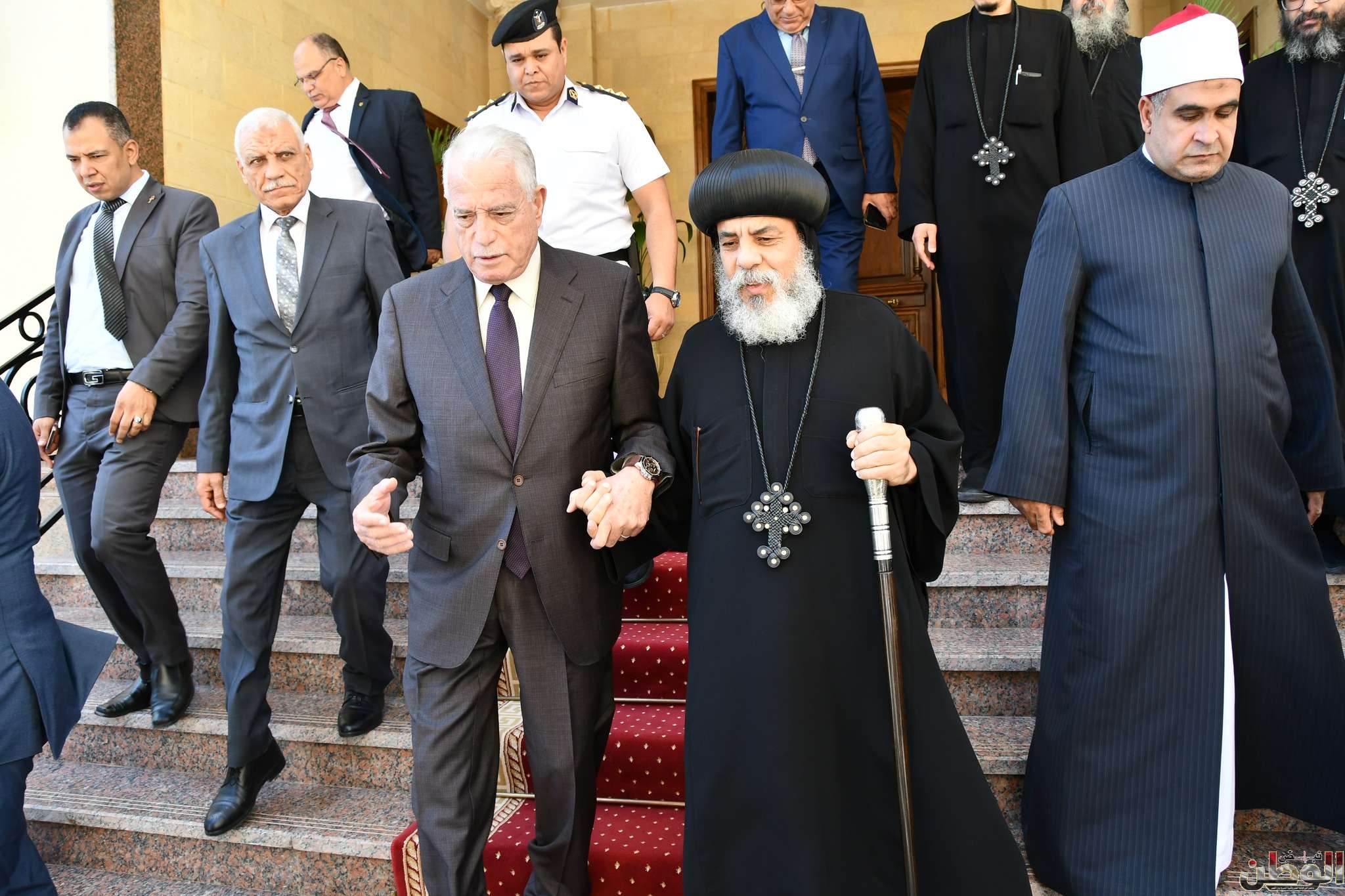 جانب من الزيارة