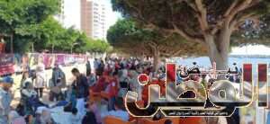 إقبال كثيف على حديقة الأسرة والطفولة والمتنزهات النيلية بدسوق عصر ثانى أيام عيد الفطر.. 4 FB IMG 1712858252376