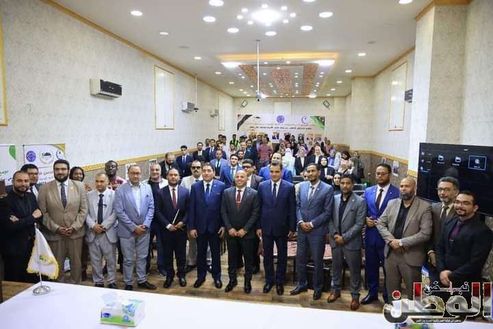 توقيع بروتوكول تعاون بين مجمع عمال مصر ووزارة العمل الليبية 1 FB IMG 1715498044719