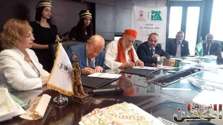 توقيع بروتوكول تعاون بين مؤسسة مصر الخير ومؤسسة يارو للحضارة المصرية 1 FB IMG 1715866493379