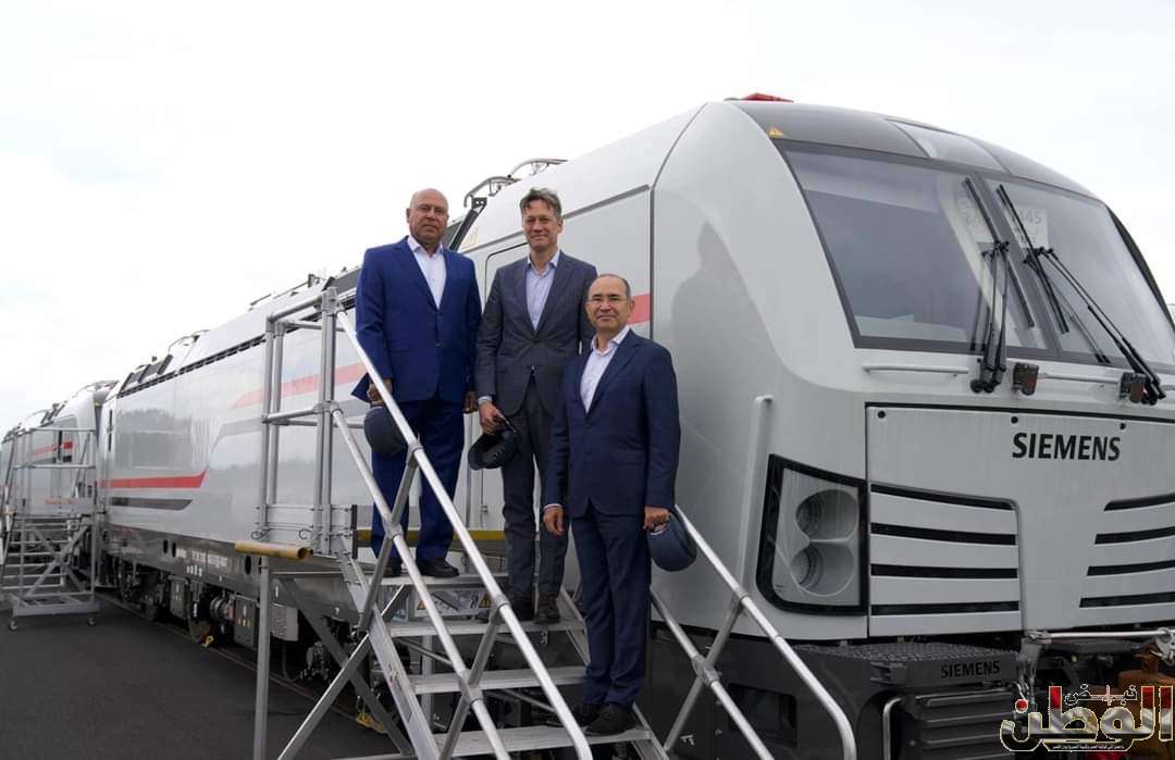 وزير النقل يتفقد مركز اختبارات القطارات الخاص بشركة سيمنز بمدينة فيلدنرات بألمانيا 1 FB IMG 1716393104395