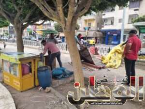 استمرارا الحملات اليومية لرفع الاشغالات والتعديات علي حرم الطريق العام لتحقيق السيولة المرورية بشوارع دسوق 5 FB IMG 1716739959264