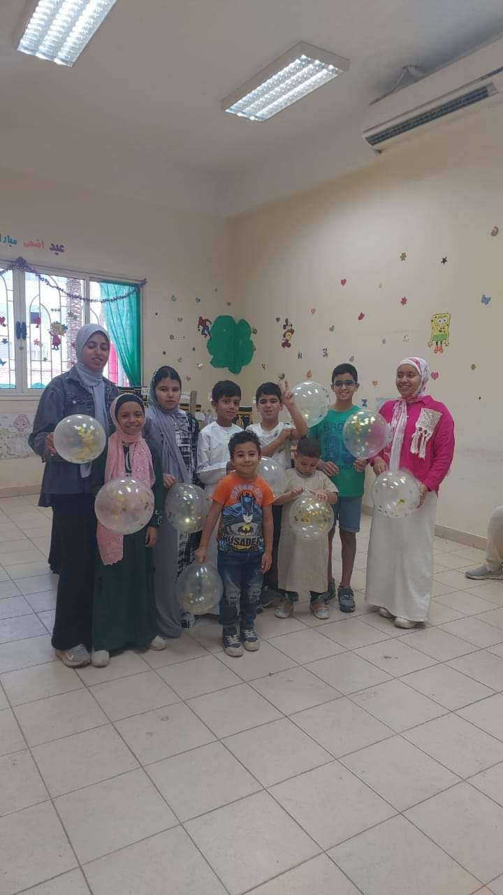 نادي الطفل بنادي جامعة حلوان يقيم احتفالًا بعيد الأضحى المبارك 1 FB IMG 1718381768252