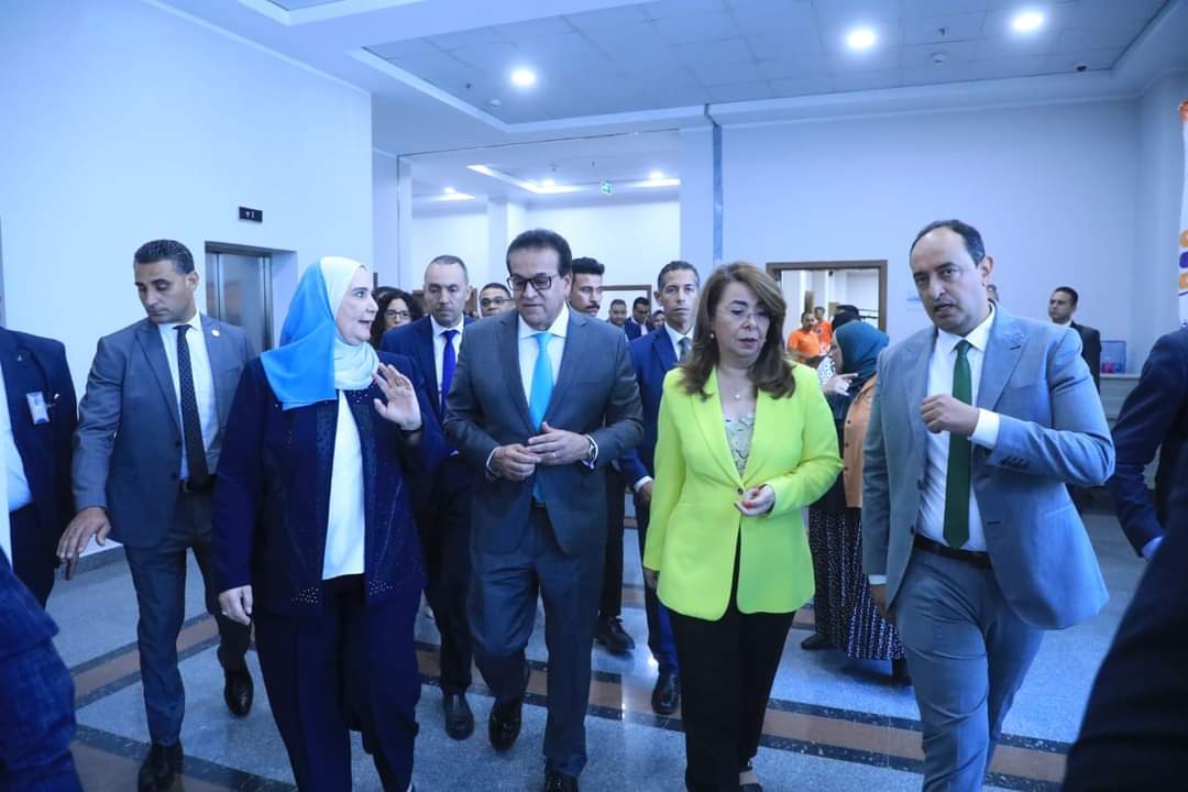 وزيرا الصحة والتضامن ومدير مكتب الأمم المتحدة للمخدرات يتفقدون مركز إمبابة لعلاج الإدمان 1 FB IMG 1719502258045