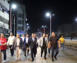 محافظ الشرقية يتفقد شوارع مدينتي بلبيس والزقازيق فور وصوله عقب أداء اليمين أمام الرئيس 4 IMG 20240704 WA0000