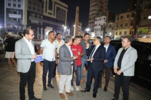 محافظ الشرقية يتفقد شوارع مدينتي بلبيس والزقازيق فور وصوله عقب أداء اليمين أمام الرئيس 5 IMG 20240704 WA0001