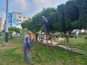 ساطور .. يتابع جهاز النظافة والتجميل ورفع الاتربة وغسيل الأرصفة ورى الزراعات وتهذيب الاشجار بدسوق 9 FB IMG 1722765327769