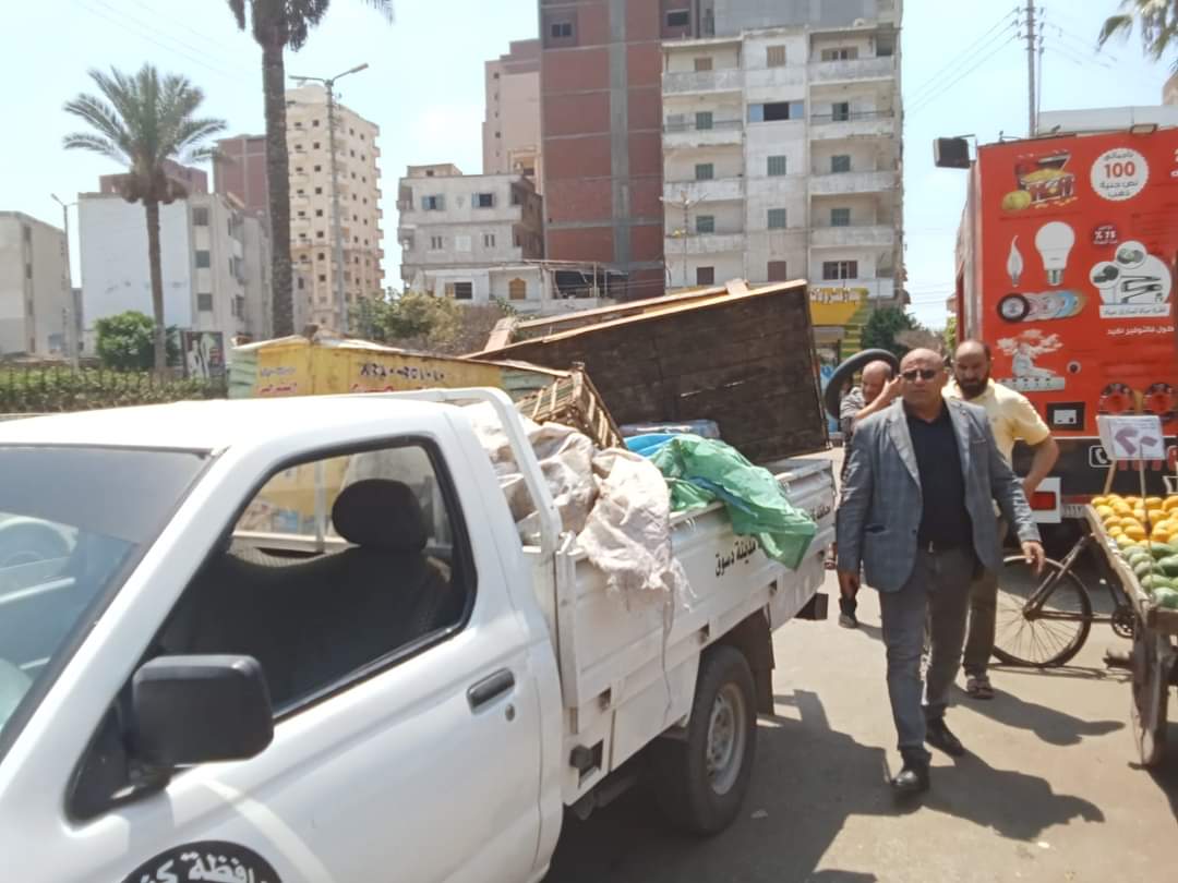 حملات متواصلة لرفع الإشغالات ومنع الظواهر العشوائية بمدينة دسوق 1 FB IMG 1722767676926