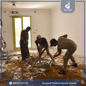 محافظ الإسكندرية. يقود حملة إزالة مكبرة للعقارات المخالفة بحى شرق 6 FB IMG 1725116292181