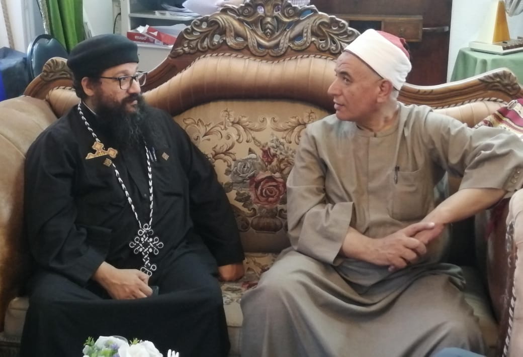 وكيل وزارة الأوقاف بالإسكندرية.. يستقبل راعى كنيسة أبوسيفين والوفد المرافق له 1 IMG 20240805 WA0077
