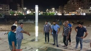 رئيس مدينة دسوق .. يتفقد أعمال تطوير «ساحة المسجد الإبراهيمى» بدسوق 9 FB IMG 1727188628694