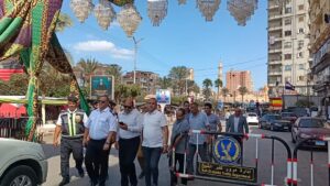 رئيس مدينة دسوق .. يتفقد محيط مسجد ابراهيم الدسوقى ويطمئن على توفير كافة سبل الراحة والأمان للزوار 6 FB IMG 1729266773691