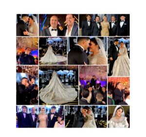 حكيم والبحراوي والليثي .. يتألقون فى زفاف ابنة رجل الأعمال حسن سالم 4 IMG 20241021 WA0077