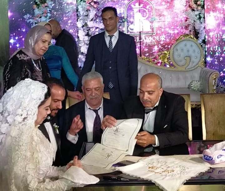 الصحفى حماده مبارك يهنئ الشيخ ابراهيم البدوى بزفاف كريمتة 1 received 8575445789177092