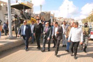 محافظ كفرالشيخ .. يتفقد أعمال الرصف بشارع الجيش بعاصمة المحافظة 5 1736179158221