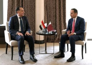 الدكتور مصطفى مدبولي يستقبل رئيس مجلس الوزراء وزير خارجية دولة قطر 2 الدكتور مصطفى مدبولي يستقبل رئيس مجلس الوزراء وزير خارجية دولة قطر