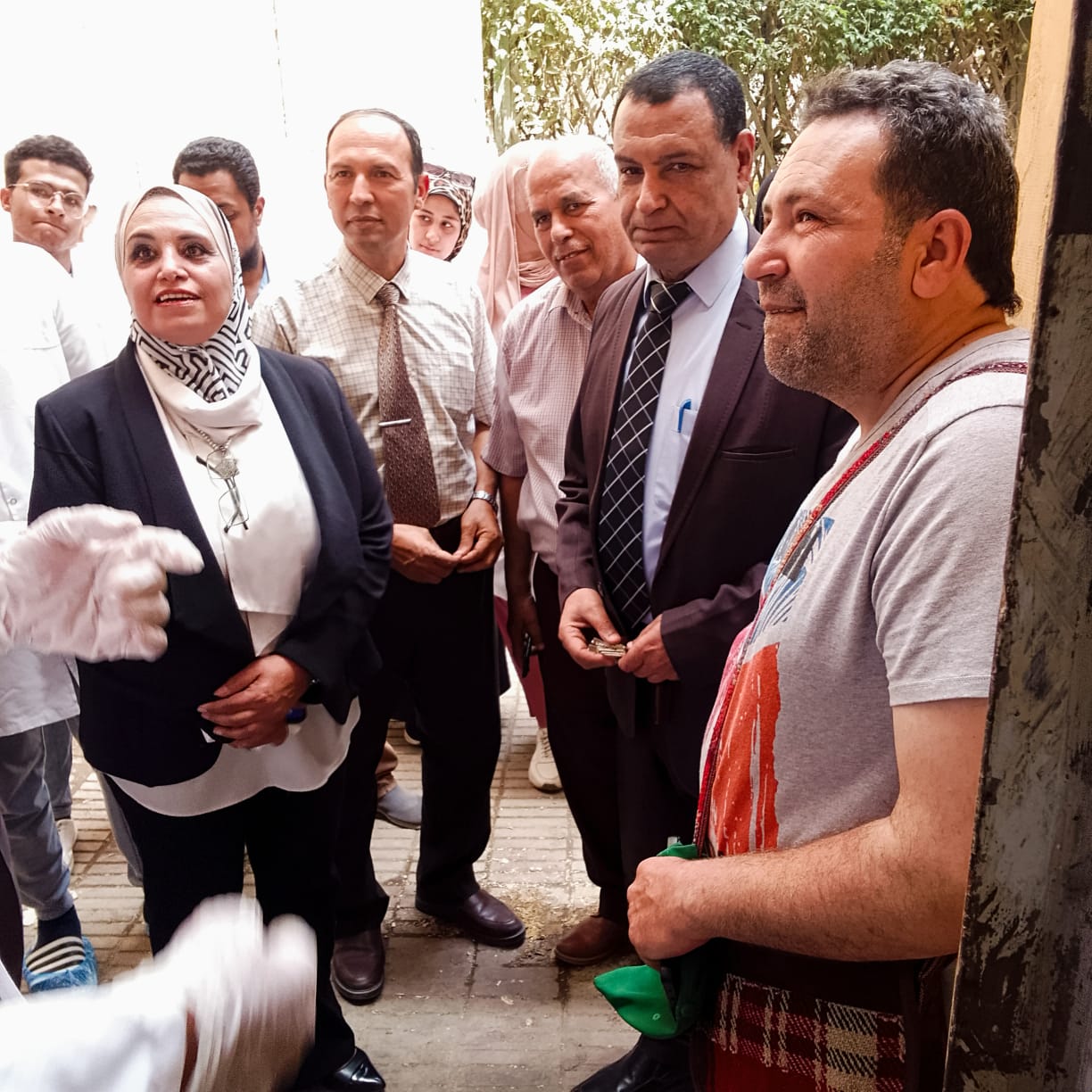 إحتفالات طلبة التكنولوجيا بجامعة الزقازيق بمشروعات التخرج 1 IMG 20250512 WA0049