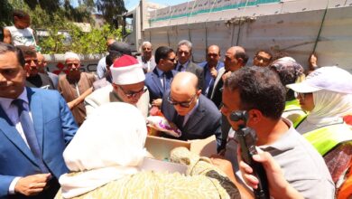 توزيع 600 كرتونة غذائية و7 أطنان من السلع الأساسية للأسر الأولى بالرعاية بسنهور المدينة ضمن فعاليات قافلة جامعة الأزهر التنموية.
