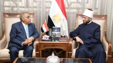 وزير الأوقاف .. يبحث مع رئيس "الوطني للتدريب والتعليم" دعم تأهيل الأئمة وفق استراتيجية وزارة الأوقاف