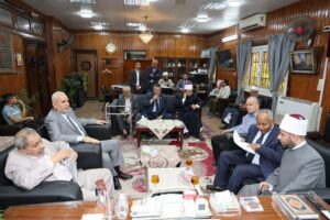 وزير الأوقاف .. يشارك في مناقشة رسالة ماجستير بكلية أصول الدين بالقاهرة 12 FB IMG 1754155604086