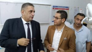 الدكتور محمد ابو السعد .. يتابع ميدانياً وحدةميت الديبة ووحدة قلين