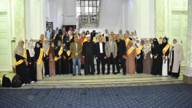 انطلاق فعاليات معسكر أبي بكر الصديق التثقيفي للطالبات الوافدات بالإسكندرية 