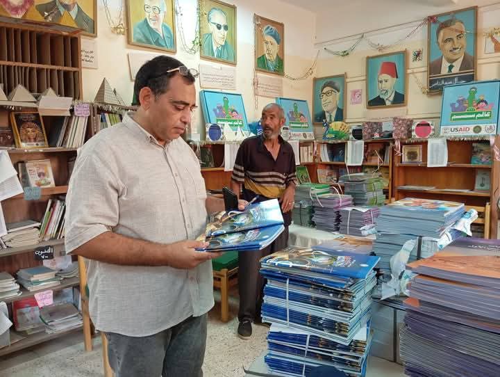 مدير تعليم دراو شمال اسوان .. يتابع الاستعدادات للعام الدراسي الجديد