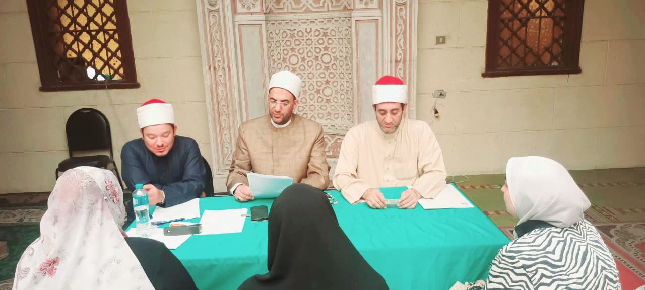 وكيل أوقاف الإسكندرية .. يترأس لجان اختبارات القبول بمركز إعداد المحفظين بمسجد سيدي جابر الشيخ