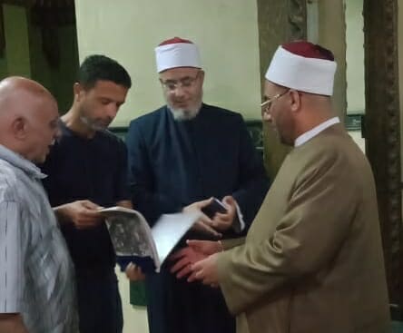 مدير مديرية أوقاف الإسكندرية .. يواصل جولاتة الميدانية بتفقد مساجد إدارتي وسط وشرق 