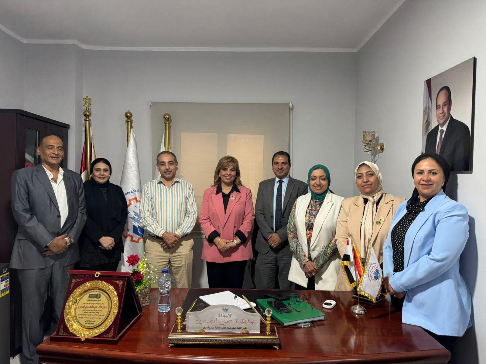 محلي العاصمة الإدارية يجدد تأييده لقرارات الرئيس لصالح الأمن القومي..ويطالب بسرعة البت في القضايا العمالية 1 FB IMG 1756819263306