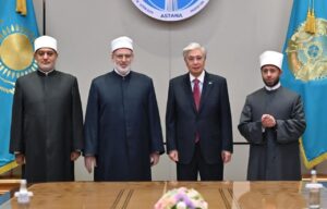 رئيس جمهورية كازاخستان.. يستقبل وزير الأوقاف ووكيل الأزهر ومفتي الديار المصرية 3 رئيس جمهورية كازاخستان.. يستقبل وزير الأوقاف ووكيل الأزهر ومفتي الديار المصرية