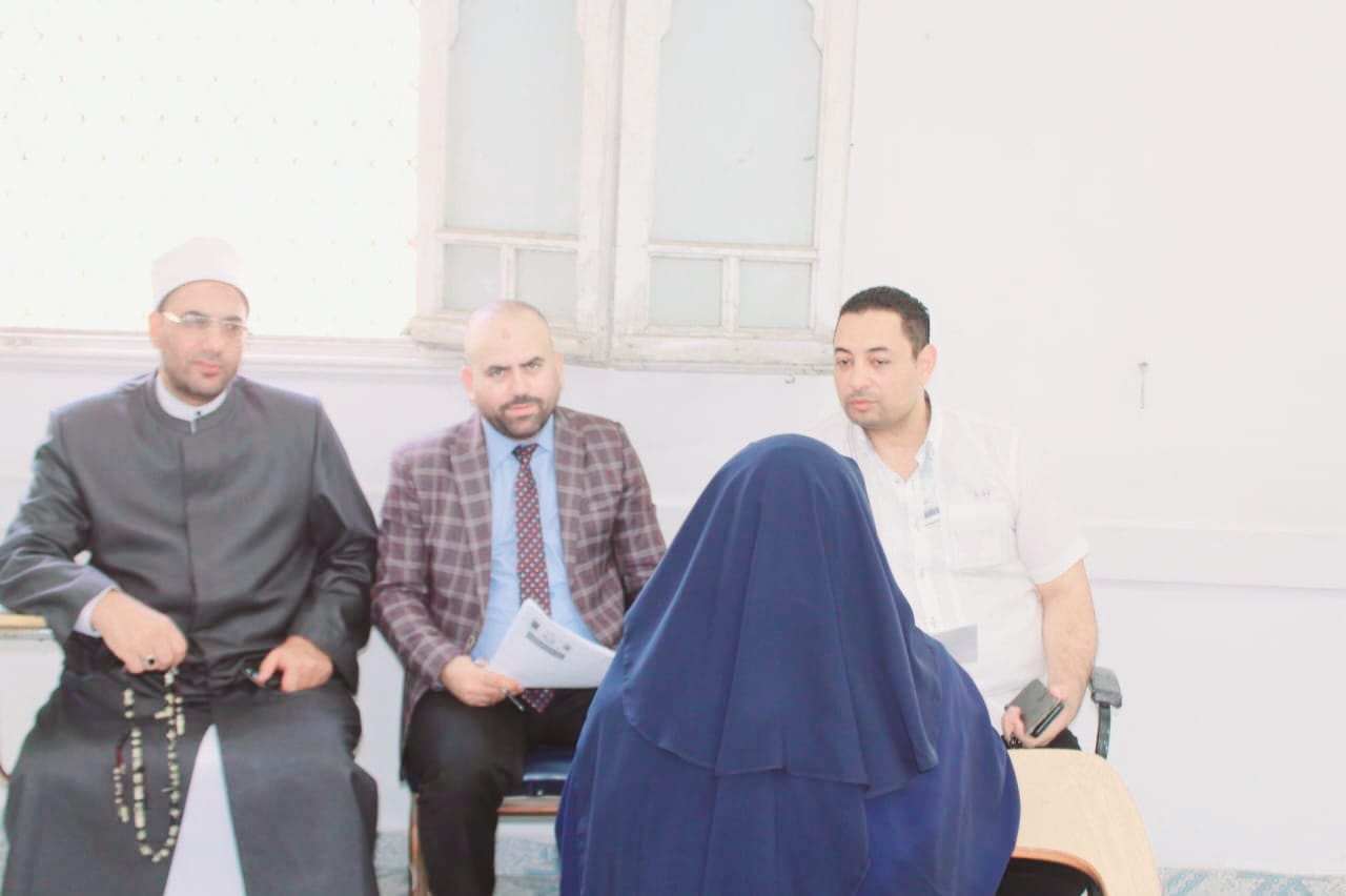 مدير مديرية أوقاف الإسكندرية .. يترأس لجان اختبارات القبول بالمركز الثقافي بمسجد الإمام محمد عبده