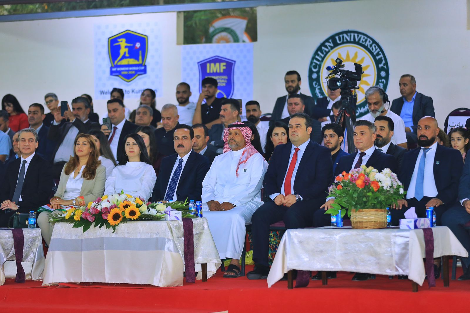 افتتاح مبهر لمونديال السيدات المصغرة 2025 في أربيل وسط حضور رسمي وجماهيري واسع