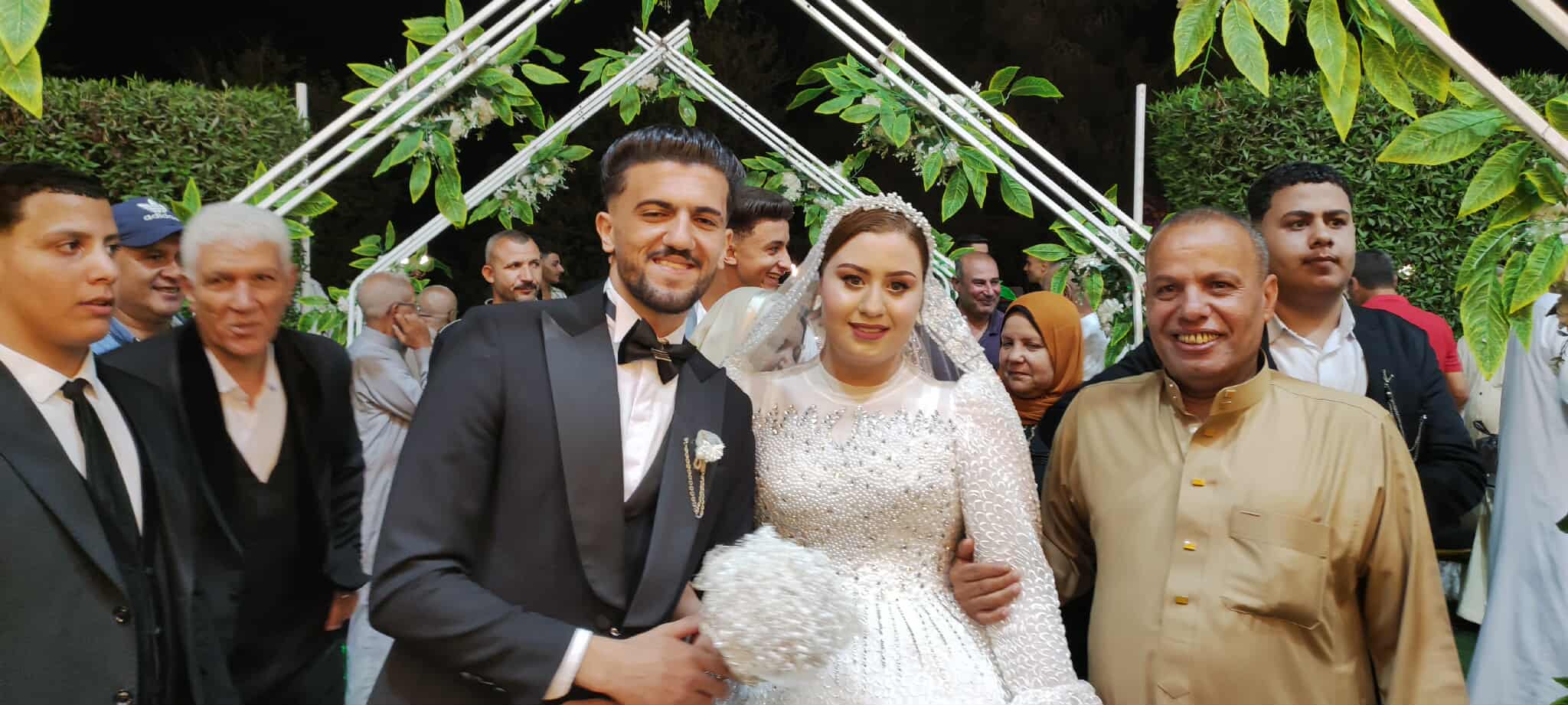 جريدة نبض الوطن .. تهنئ عائلات مبارك وأبو جازيه بالزفاف السعيد