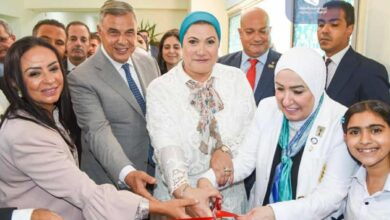 وزيرة التضامن الاجتماعي ومحافظ الإسكندرية .. يفتتحان أول فروع المجلس القومي للطفولة والأمومة